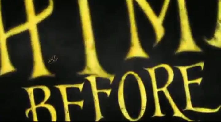 Tim Burton lee el poema que escribió a los 24 horas - Fuente: YouTube