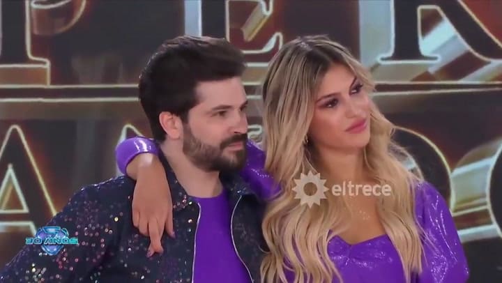 Stefi Roitman y Felipe Colombo fueron los primeros eliminados del 'Súper Bailando' - Fuente: eltrece