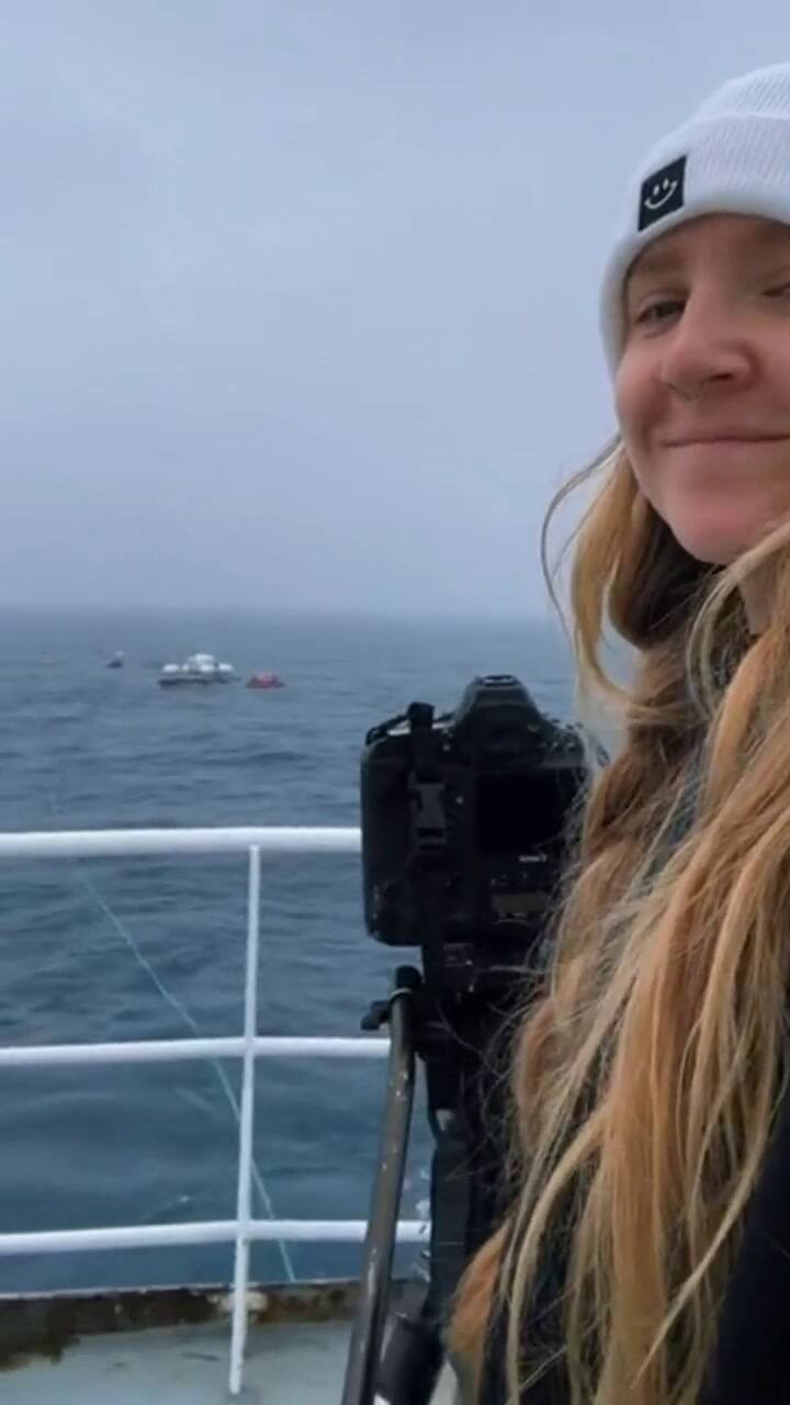 El último video del submarino antes de sumergirse