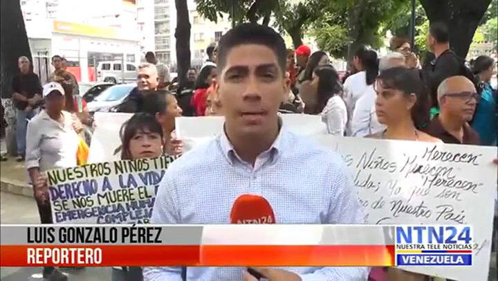 Crisis en los hospitales de Venezuela - Fuente: NTN24 Venezuela