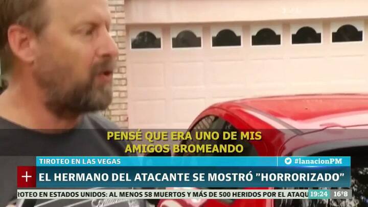 El hermano del atacante se mostró 'horrorizado'