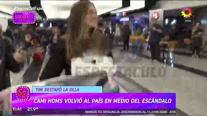 La palabra de Camila Homs tras la polemica cancion de Tini Stoessel