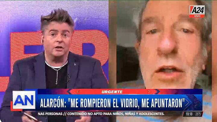 Pablo Alarcon dio detalles del robo que sufrio