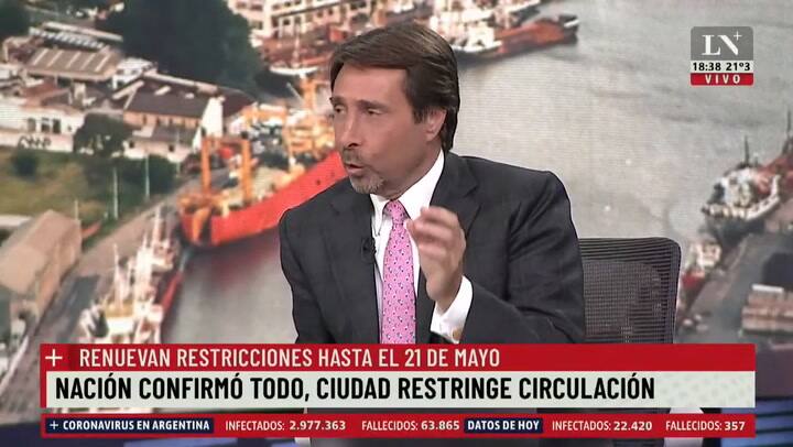 La indignación de Feinmann sobre la cantidad de vacunas que llegaron al país