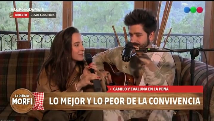 Evaluna Montaner reveló el trastorno de sueño que sufre Camilo - Fuente: Telefe