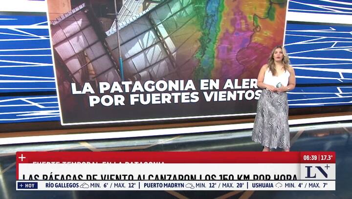 Patagonia: alertas rojas y amarillas