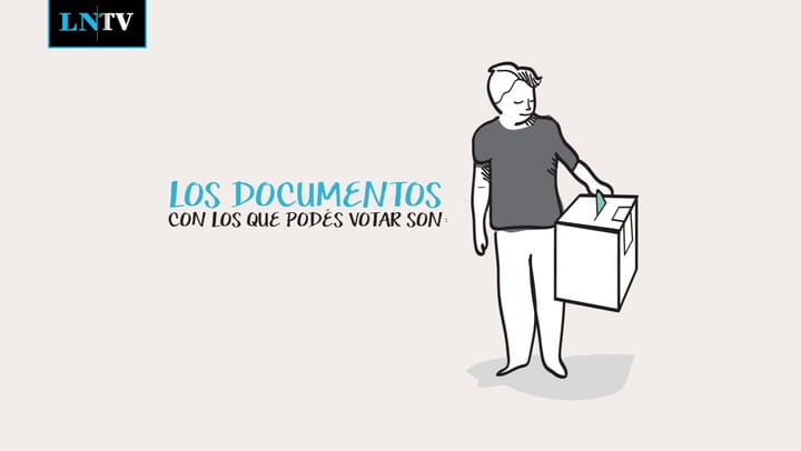 Cuáles son los documentos con los que podés votar