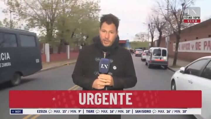 Incidentes entre la barra de Independiente y la Policía