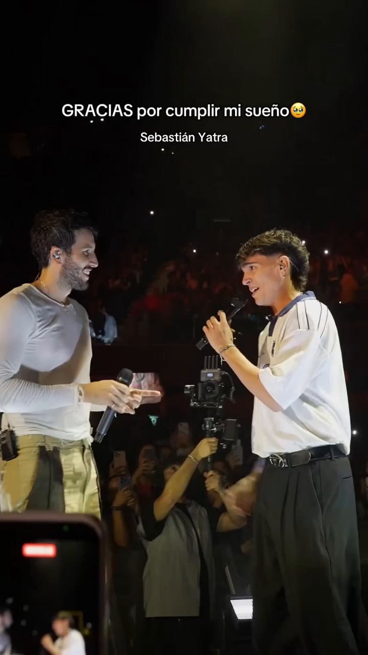 Fede Mestre le agradeció a Sebastián Yatra por la oportunidad