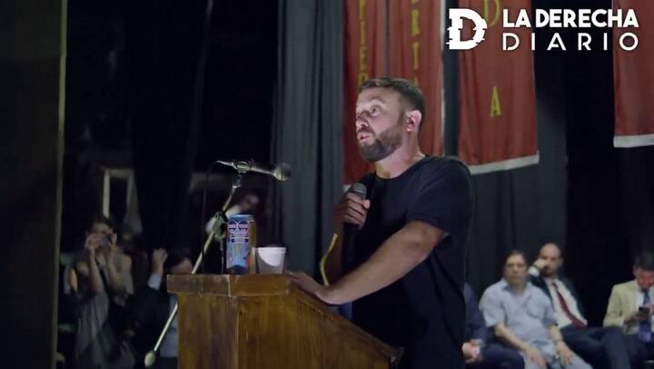 Discurso Agustín Laje