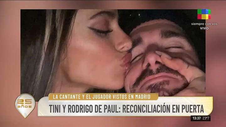 Los detalles del presunto reencuentro de Tini y de Paul