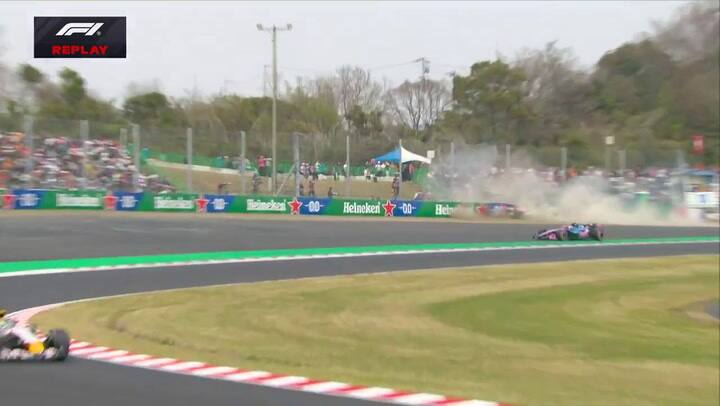 La maniobra de Bearman para esquivar a Colapinto