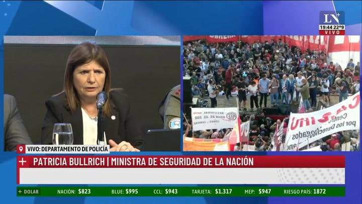 Patricia Bullrich Hoy Hubo Libre Circulación En Todo El País (1)
