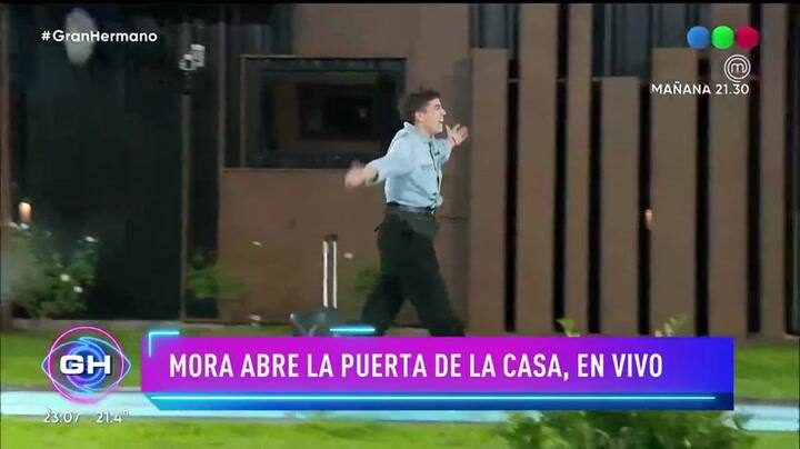 Gran Hermano: entró Mora a la casa