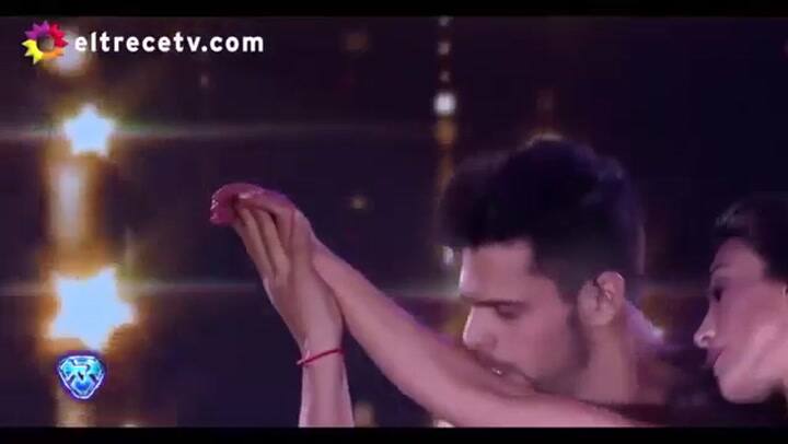 Marcasoli y un acting que no gustó al jurado - Fuente: Youtube