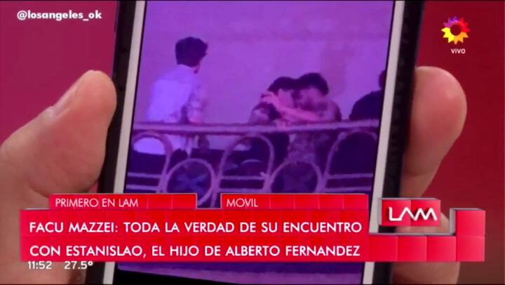 La verdad del encuentro de Facu Mazzei y Estanislao, el hijo de Alberto Fernández - Fuente: el trece