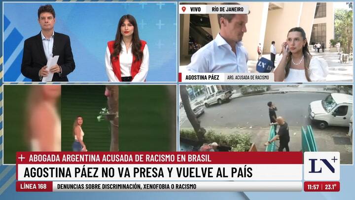 Agostina Paez en LN+