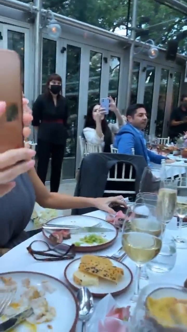 Durante la ceremonia hubo música en vivo