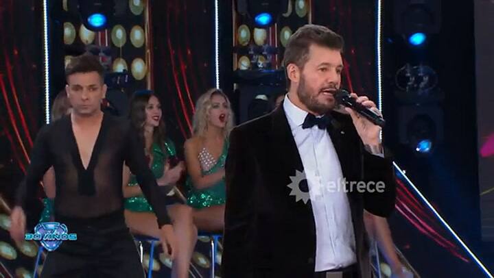 Martín Bossi bailó Salsa con Hernán Piquín y Maca Rinaldi - Fuente: eltrece