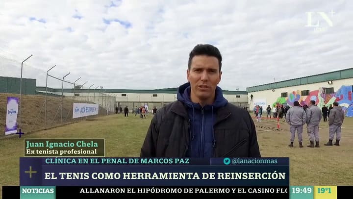 El tenis como herramienta de reinserción en la cárcel de Marcos Paz