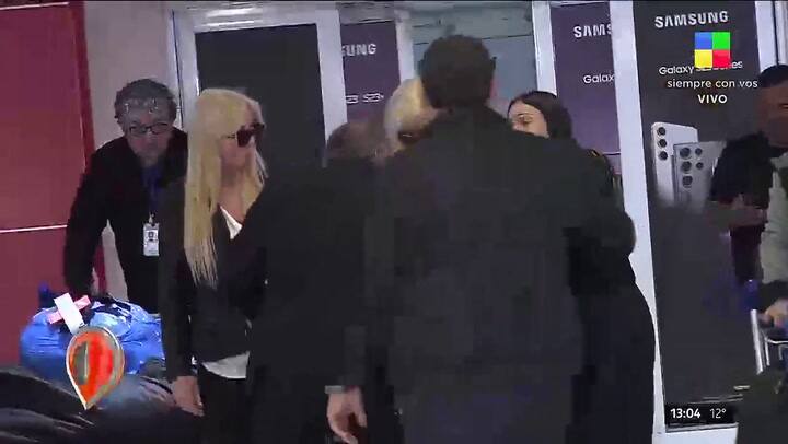 Susana Giménez llegó al país luego de su viaje a Miami