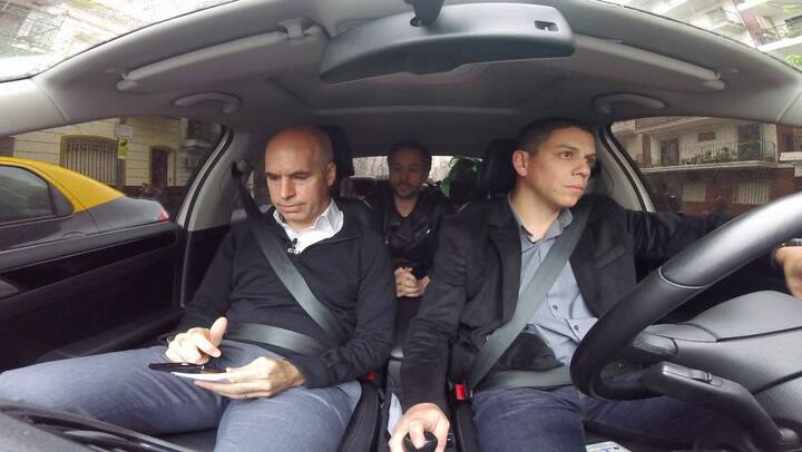 Rodríguez Larreta confesó que tiene reuniones en su auto