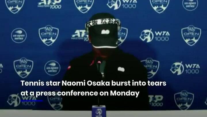 El llanto de Naomi Osaka