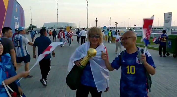 Los hinchas japoneses, los más queribles del Mundial