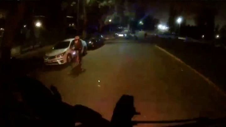 Incendio en Recoleta: las imágenes captadas por los bomberos en medio del rescate