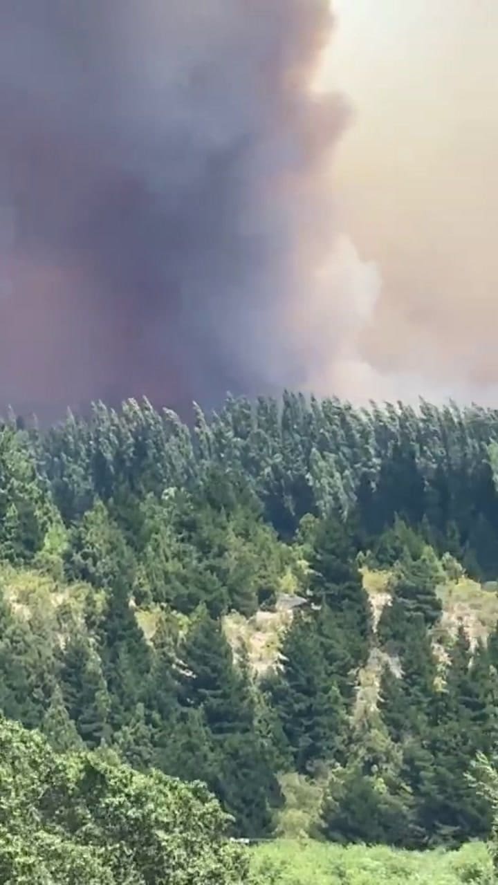 El fuego arde hace una semana en Epuyén