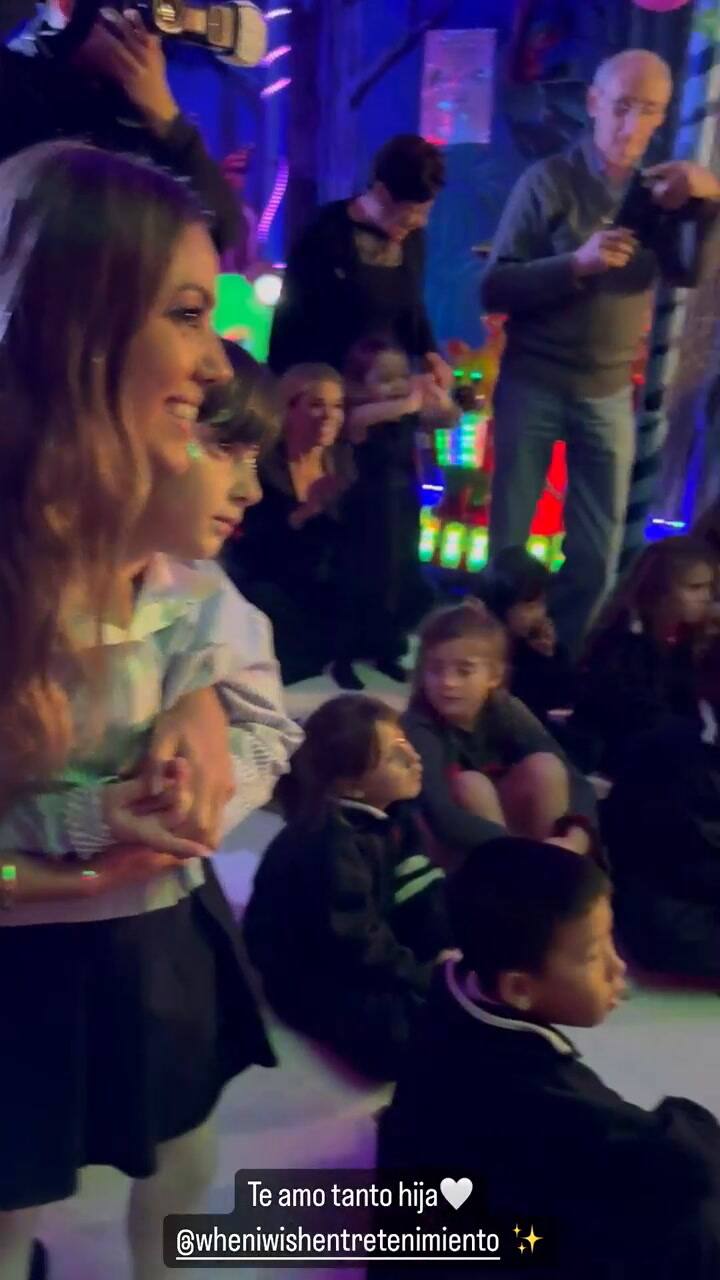 Floppy Tesouro festejó los siete años de su hija