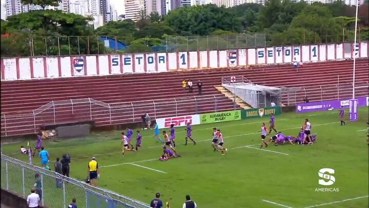 Compacto de la victoria de Pampas en Brasil