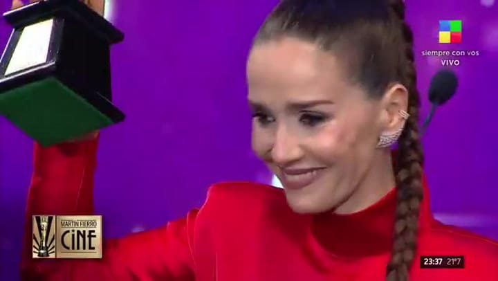 Natalia Oreiro ganó el Martín Fierro de Oro en Cine 2025