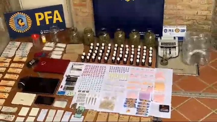 Operativo droga sintética