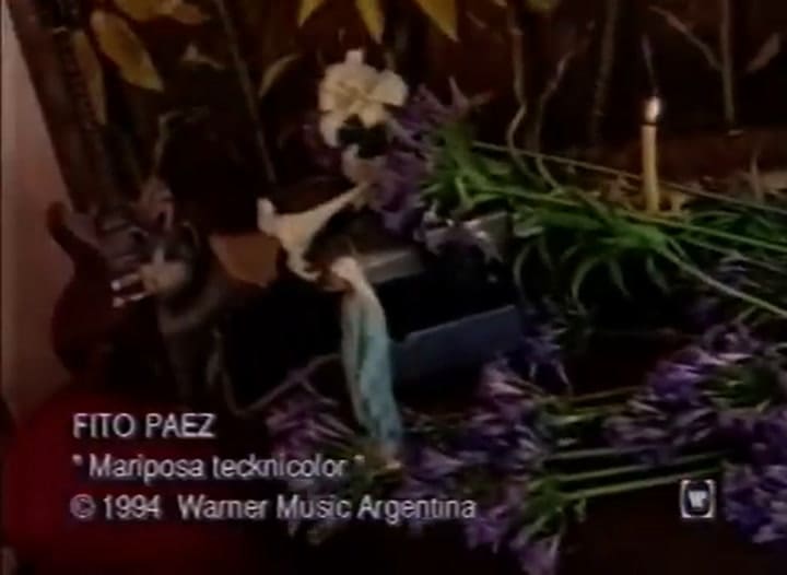 Fito Paez - Mariposa Tecknicolor (Official Video)