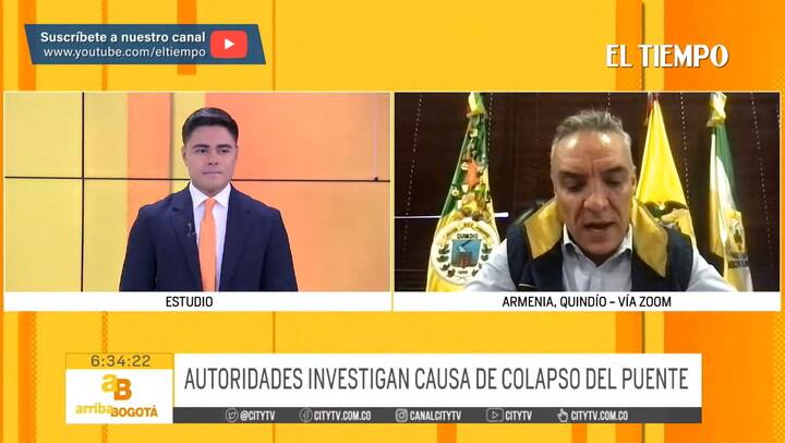 Colombia: explican qué pasó en el puente