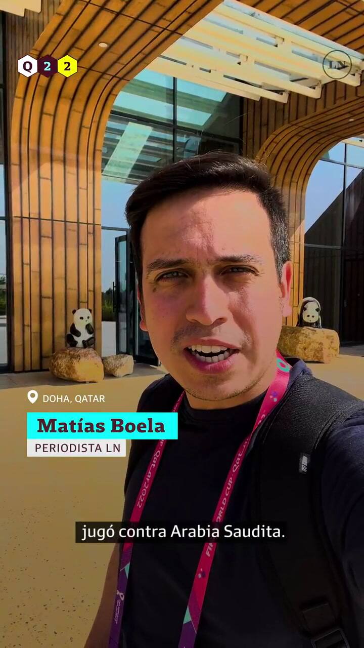 Dos pandas en el medio del desierto. El regalo de China a Qatar por la Copa del Mundo.