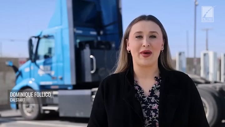 El plan HVIP de Newsom en California que beneficia a trabajadores camioneros