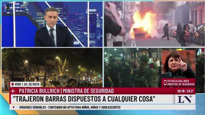 Patricia Bullrich Vamos A Presentar Una Demanda Por Los Daños