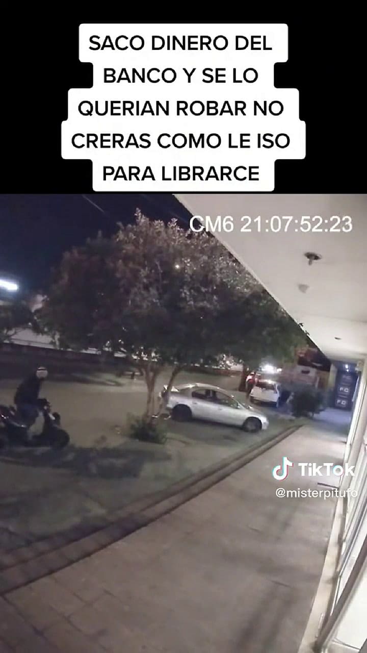 El infalible truco de un hombre para no ser robado en el cajero