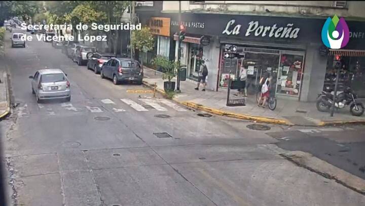 Motochorros detenidos en Vicente López