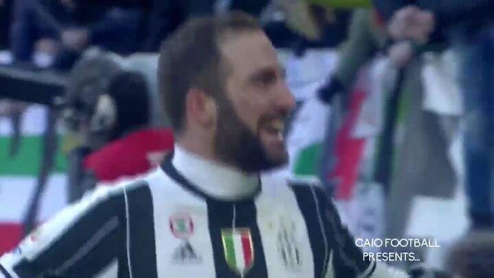 Los 55 goles de Gonzalo Higuaín en Juventus (2016-2018) - Fuente: Youtube
