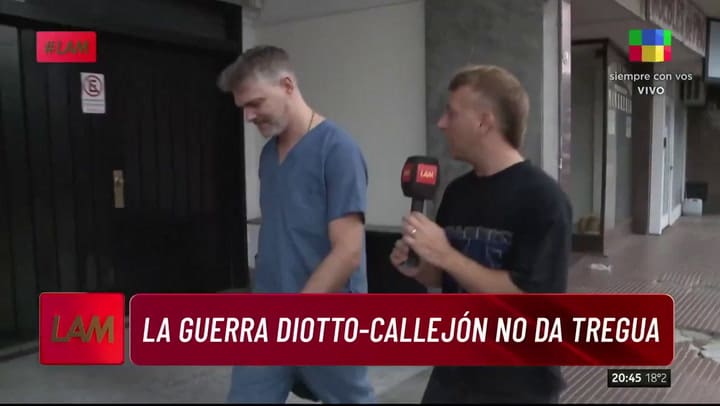 Ricky Diotto se mostró devastado por su disputa con María Fernanda Callejón