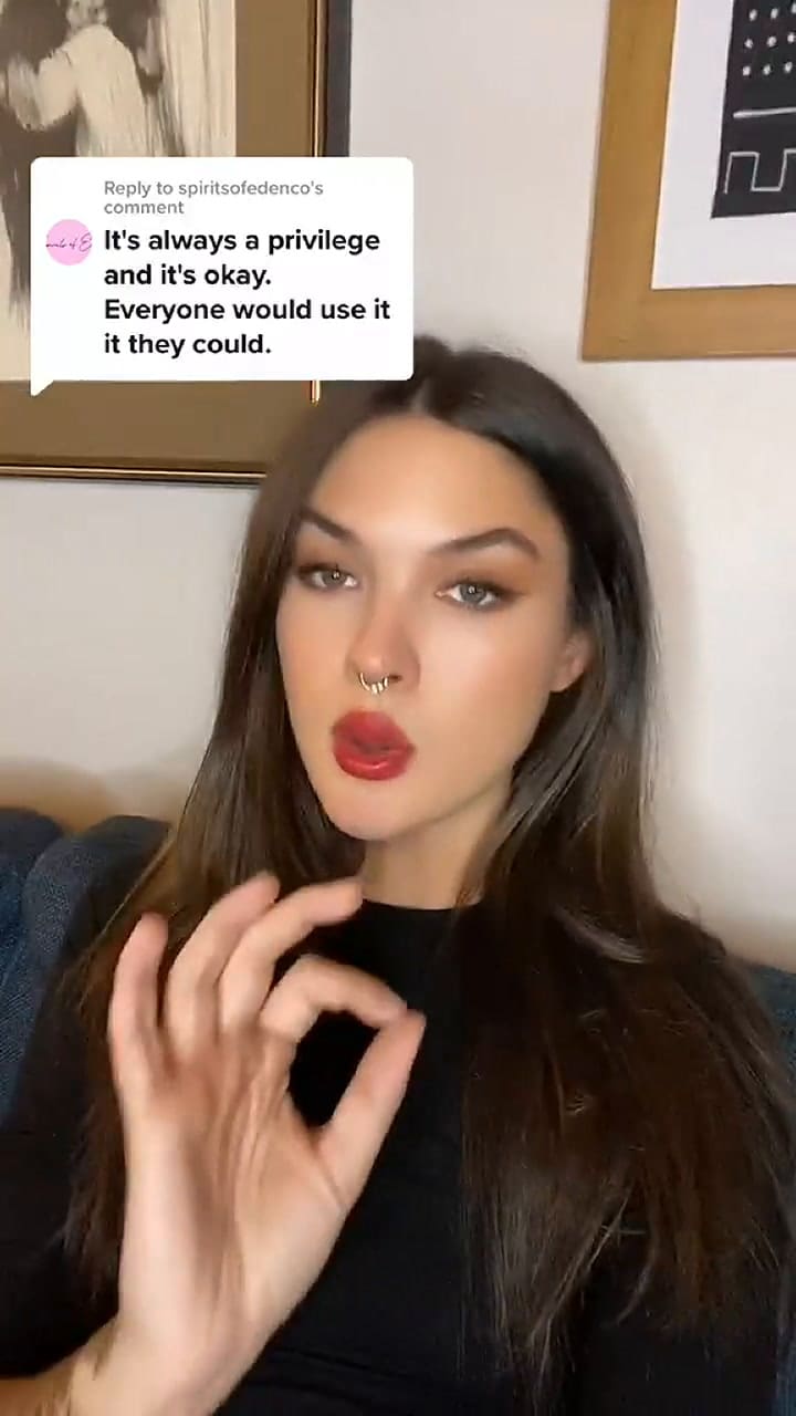 Una tiktoker expuso el problema que atraviesa