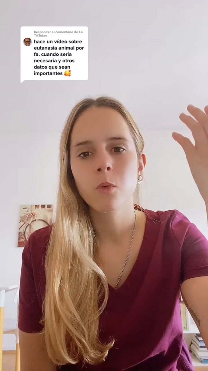 Una veterinaria explica cuando es recomendable practicar la eutanasia