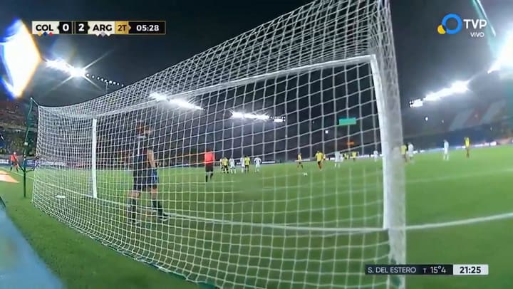 Colombia 1 - 2 Argentina (Gol de Muriel)