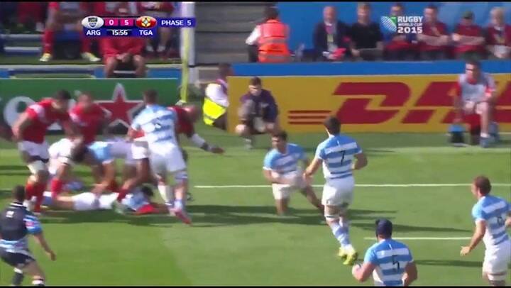 Las mejores jugadas de Cordero en el Mundial 2015 - Fuente: Rugby World Cup 2015