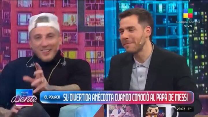 El Polaco contó la particular anécdota con el papá de Lionel Messi