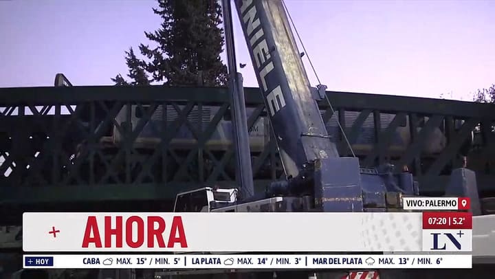 Choque de trenes en Palermo