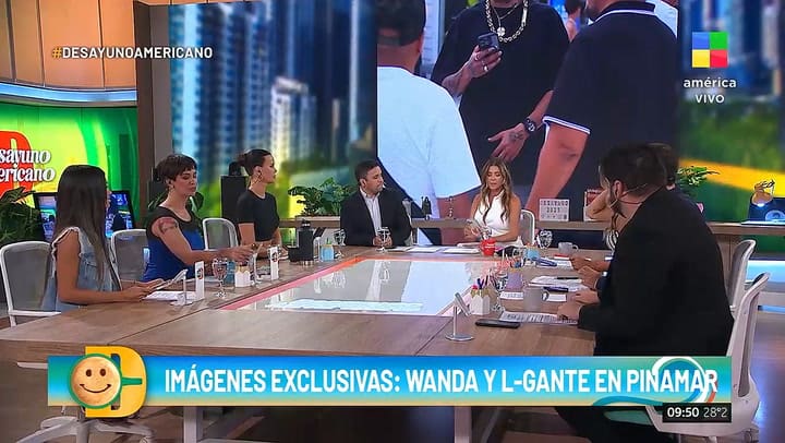 Los extranos pedidos de Wanda Nara y L-Gante en la Costa Atlantica